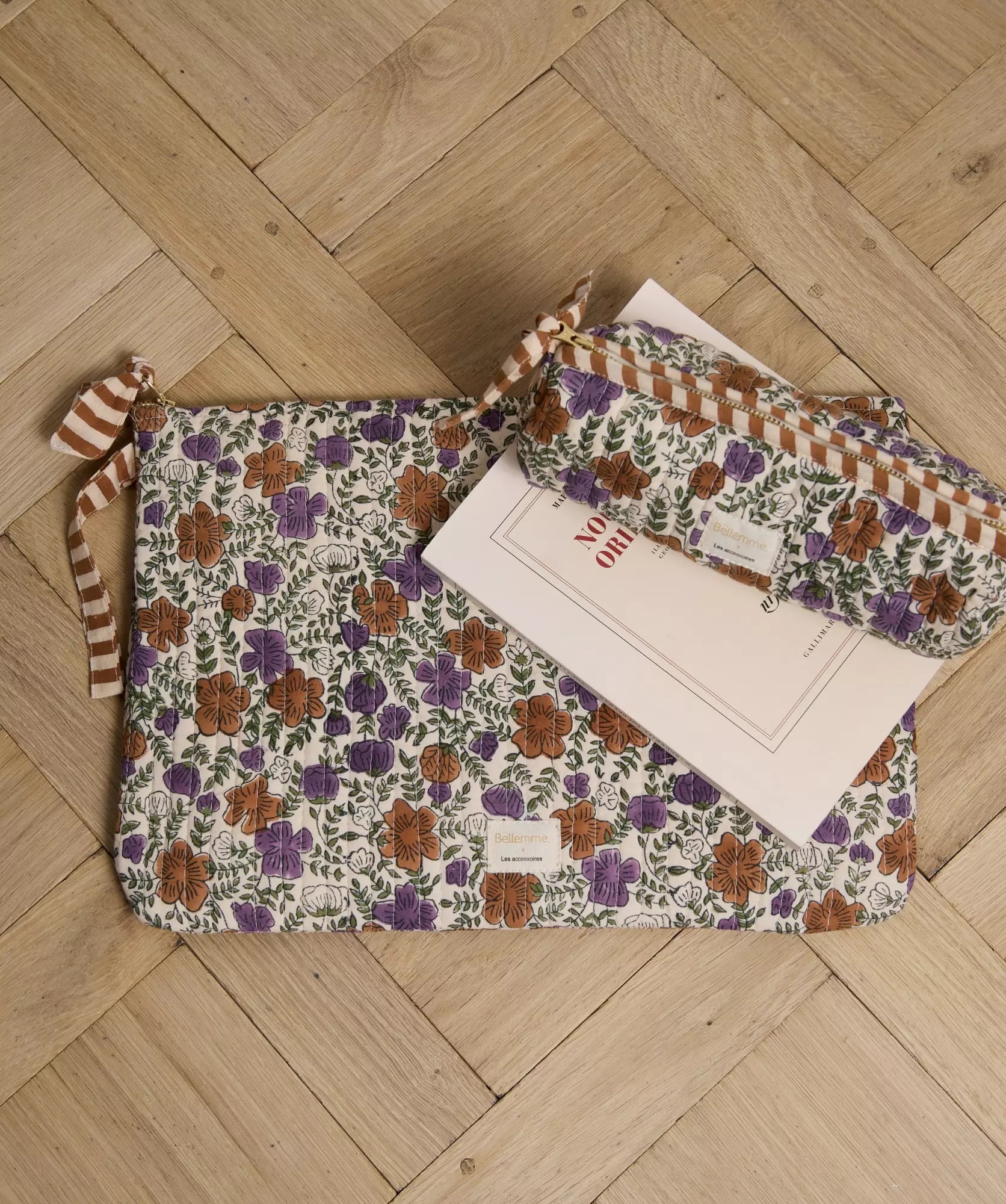 Trousse d'écolier ellis violette Bellemme