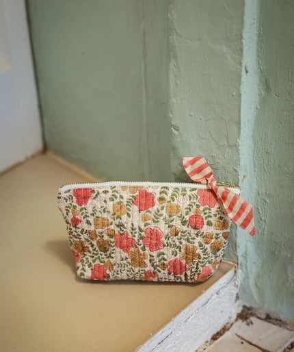 Trousse à maquillage ellis ocre bellemme