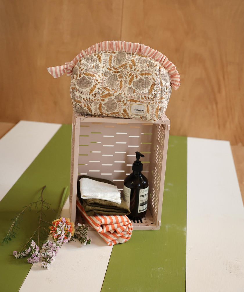 Trousse de toilette grand format java desert Bellemme