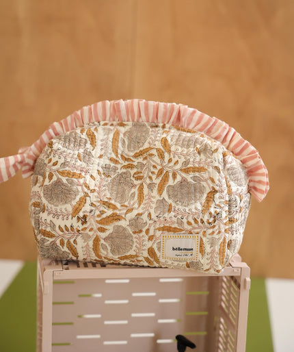 Trousse de toilette grand format java desert Bellemme