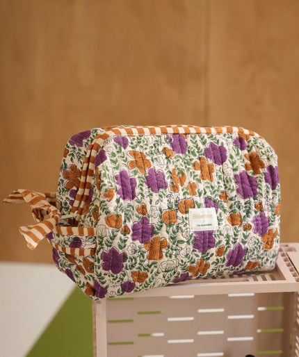 Trousse de toilette grand frmat ellis violette bellemme