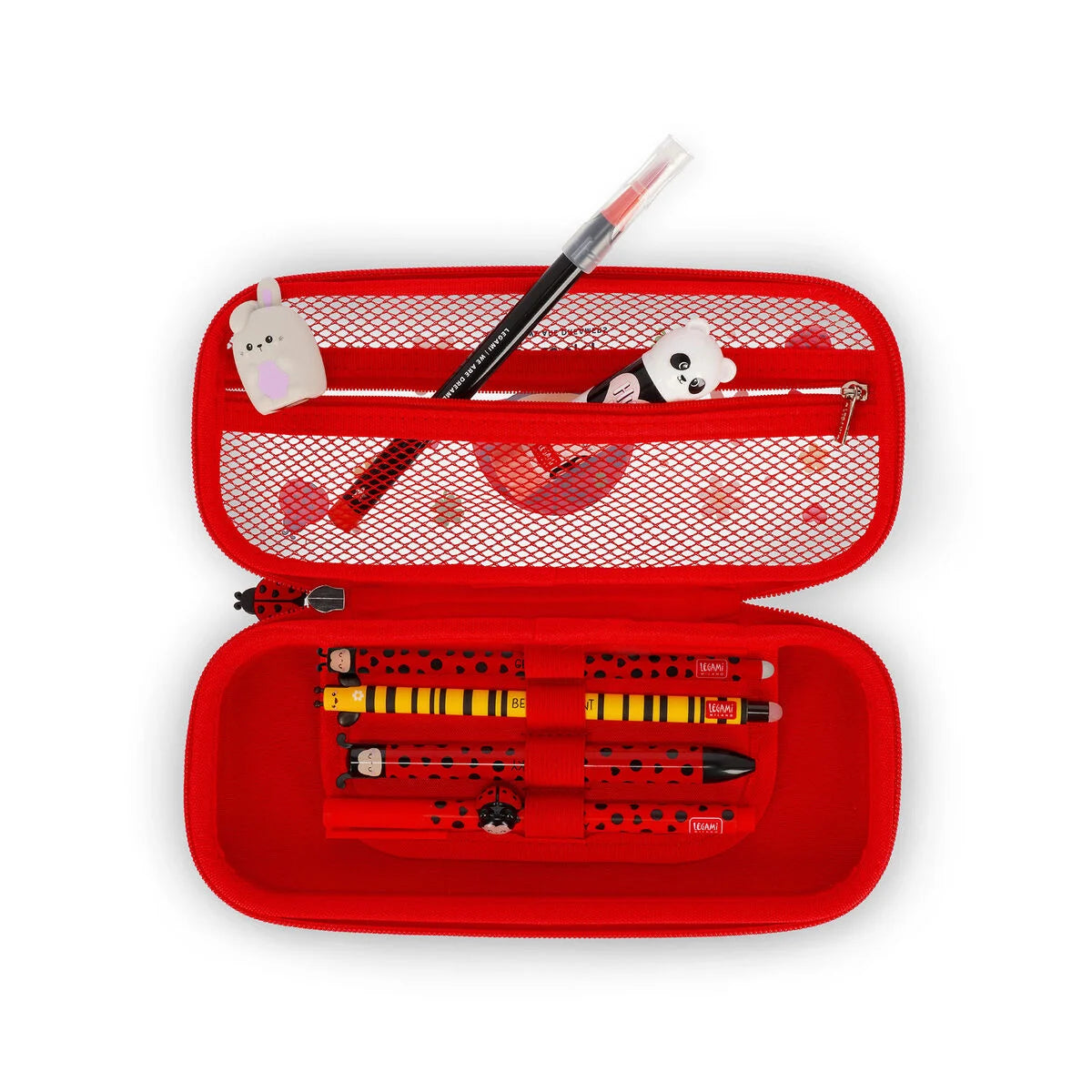 Trousse transparente coccinelle legami