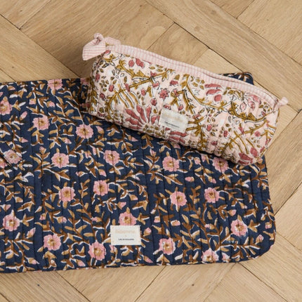 trousse d'écolier palmyre rose poudré