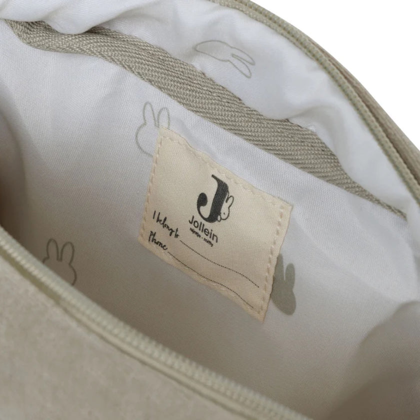 trousse de soin olive green avec un lapin