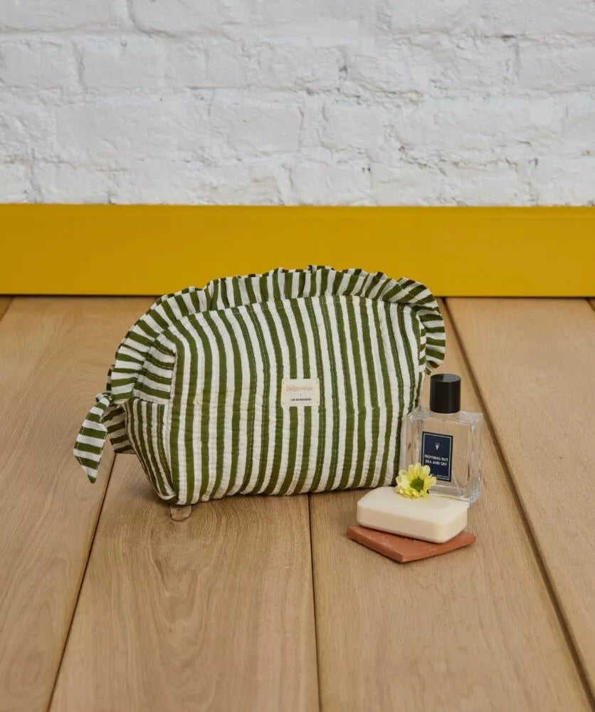Trousse de toilette grand format gaya vert