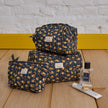 trousse à maquillage léopard navy