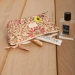 trousse à maquillage palmyre rose poudré