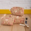 trousse à maquillage palmyre rose poudré