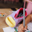 trousse mini mauve