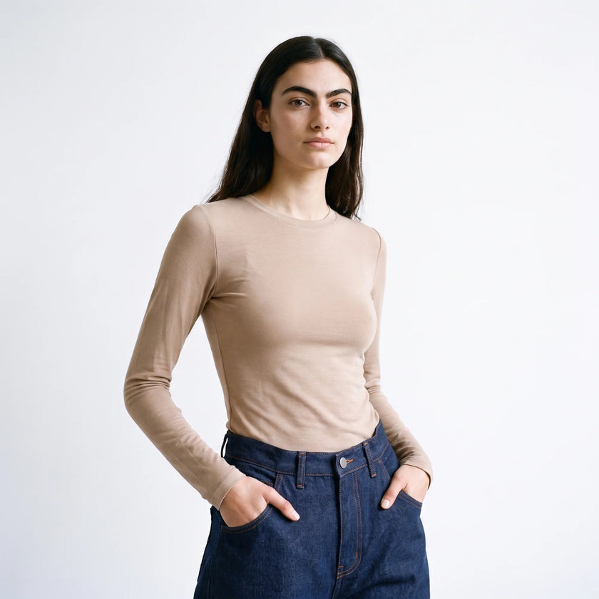 Tshirt beige cécile Artlove