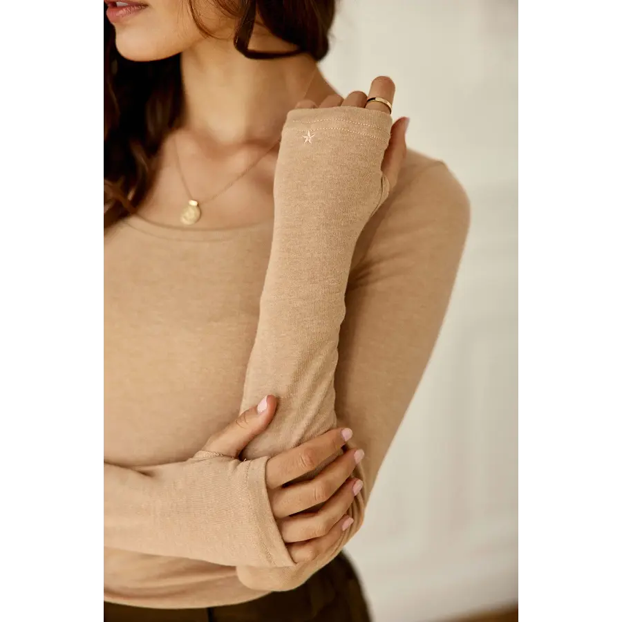 Top Tacy beige la petite étoile