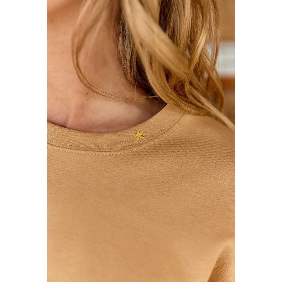 Tshirt la petite etoile Tais camel 