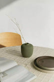 Vase 05 vert olive O cactuu