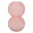 Vase double rond rose