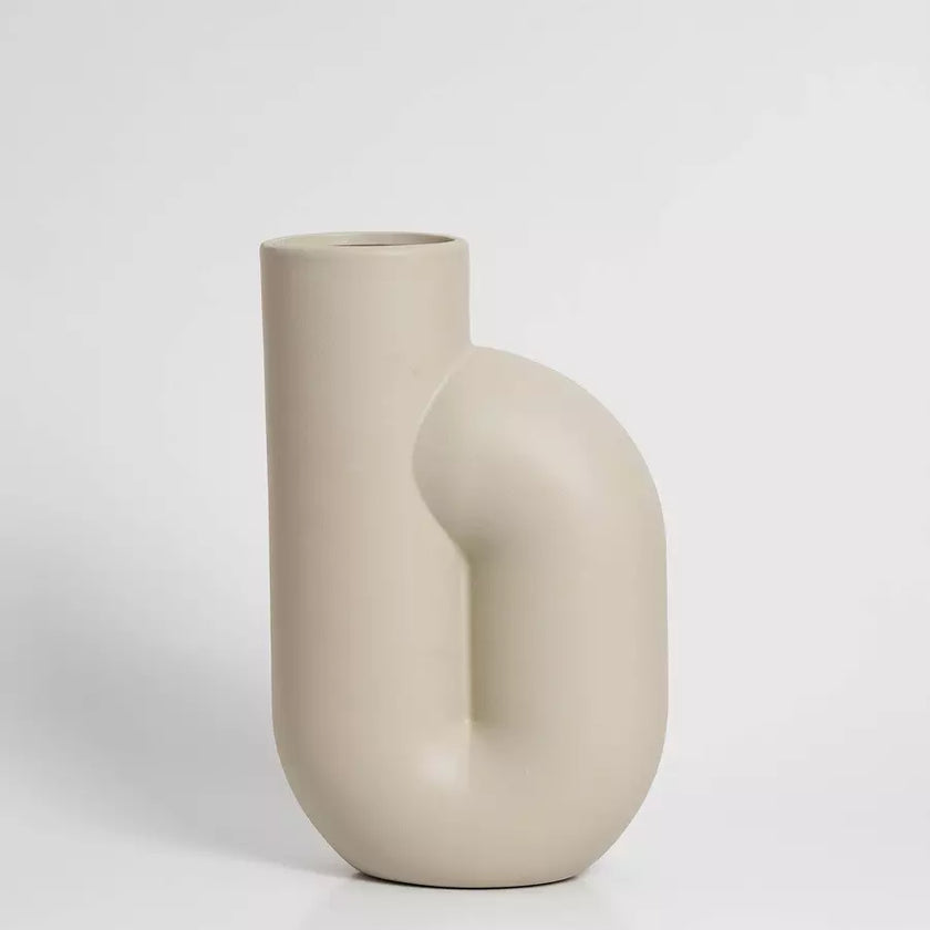Vase nono blanc cassé