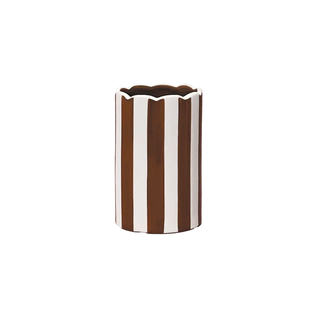 Vase Paul petit modèle marron 