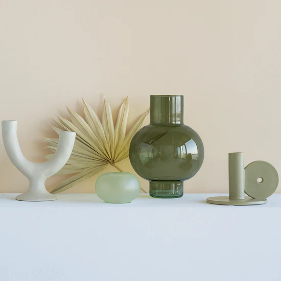 Vase vert canard urban nature culture