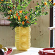 Grand vase FACET jaune – &Klevering