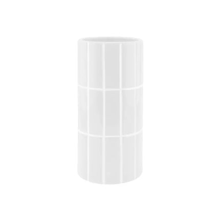 Vase carrelage blanc