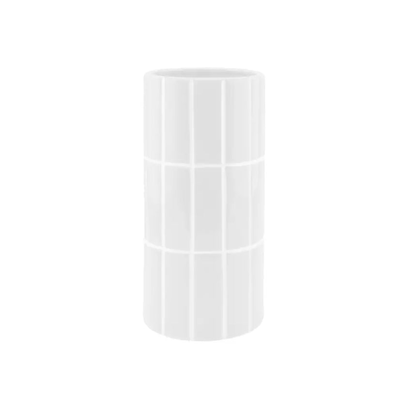 Vase carrelage blanc