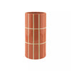 Vase carrelage orange