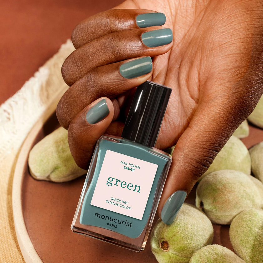 Vernis à ongles vert sauge manucurist