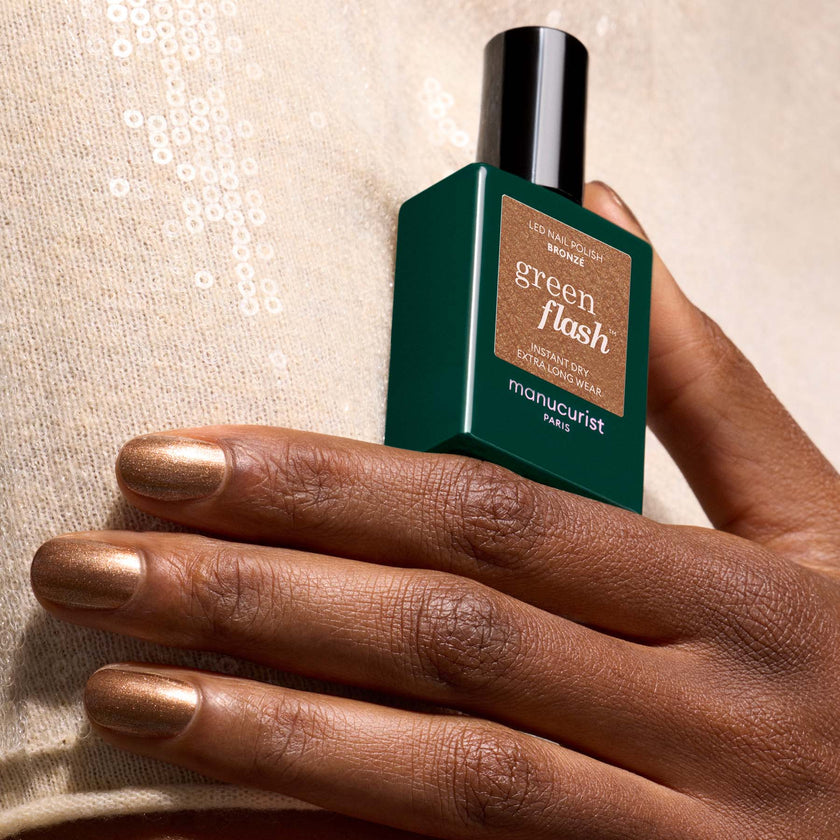 Vernis semi permanent bronze manucurist