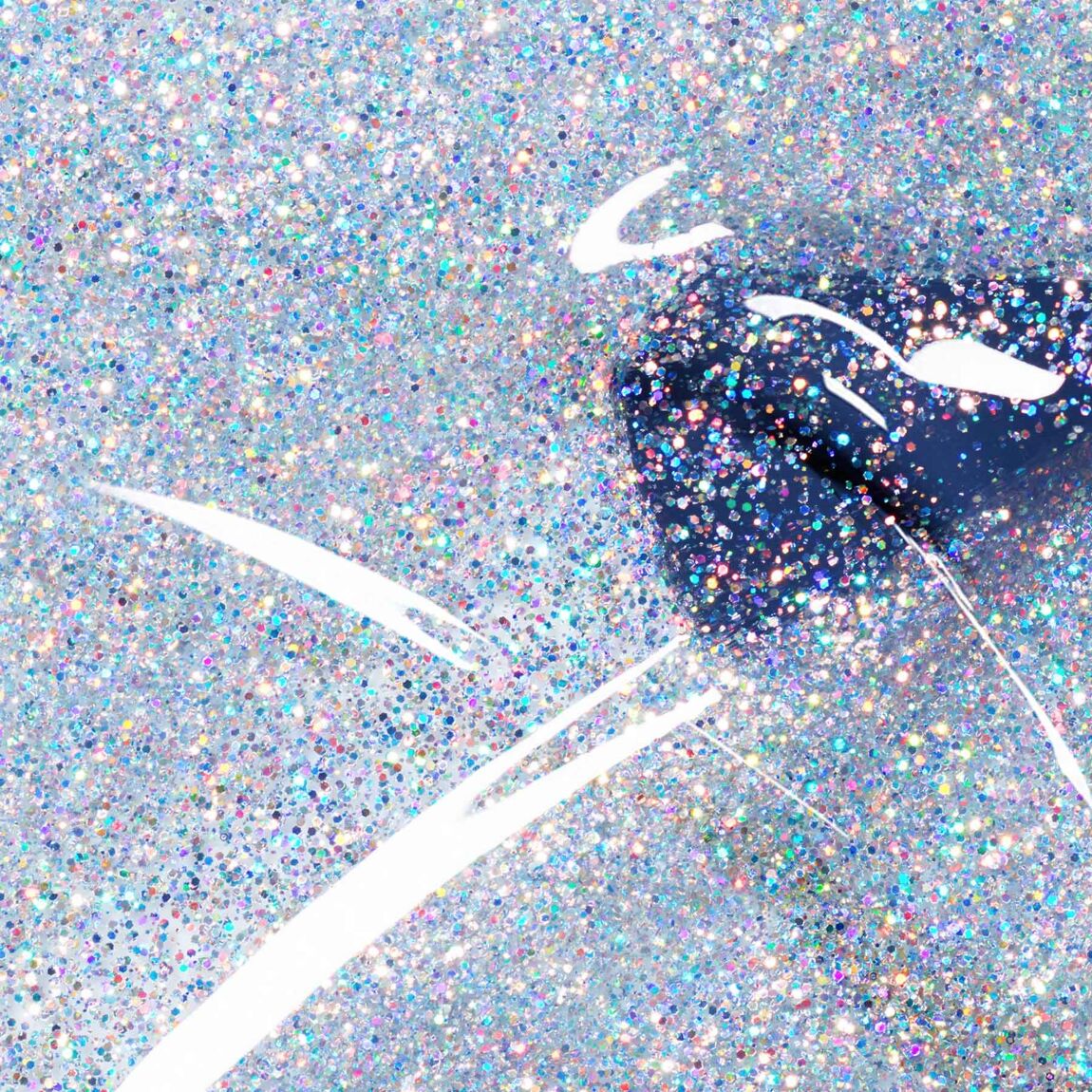 Vernis semi-permanent à paillettes manucurist