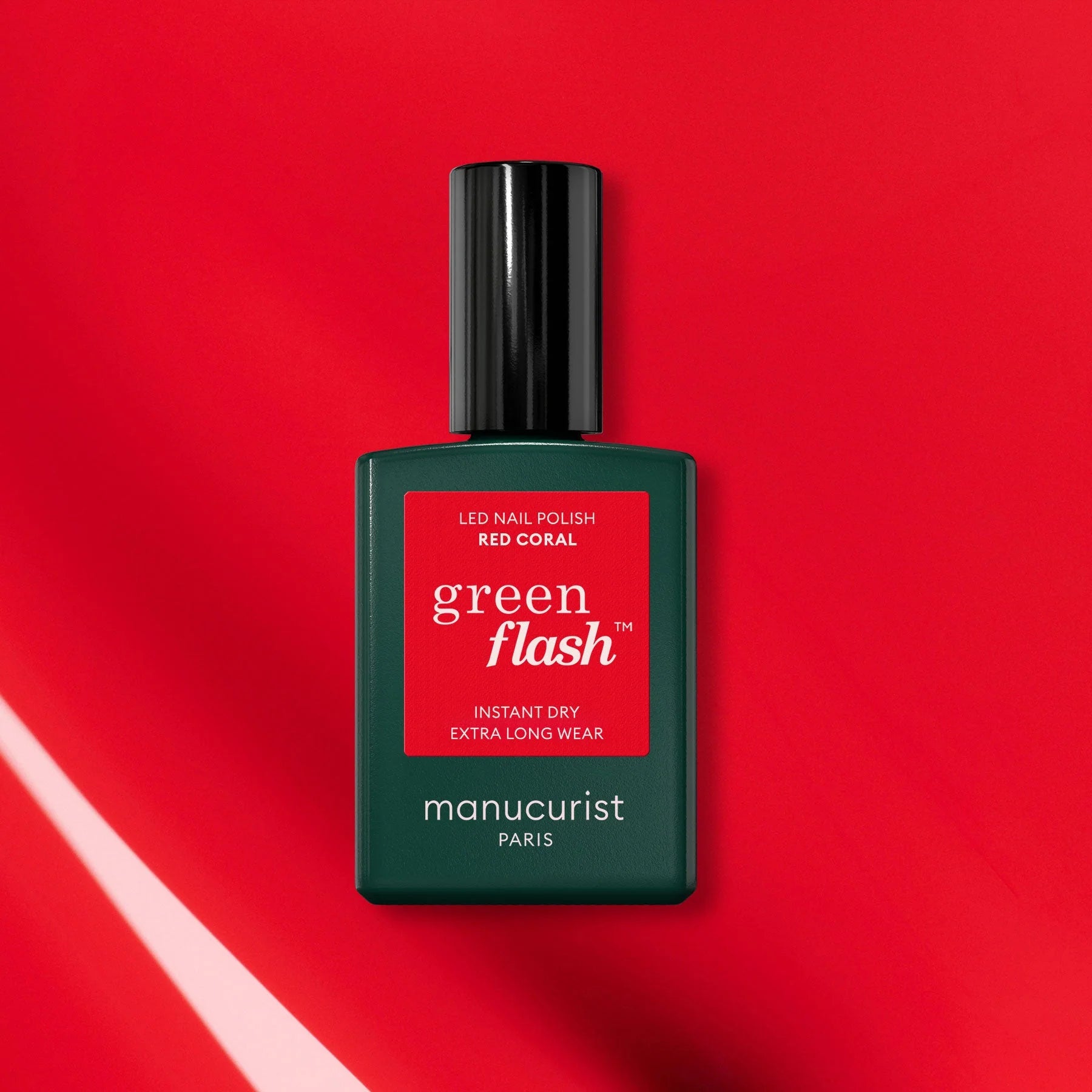 Vernis semi red coral manucurist