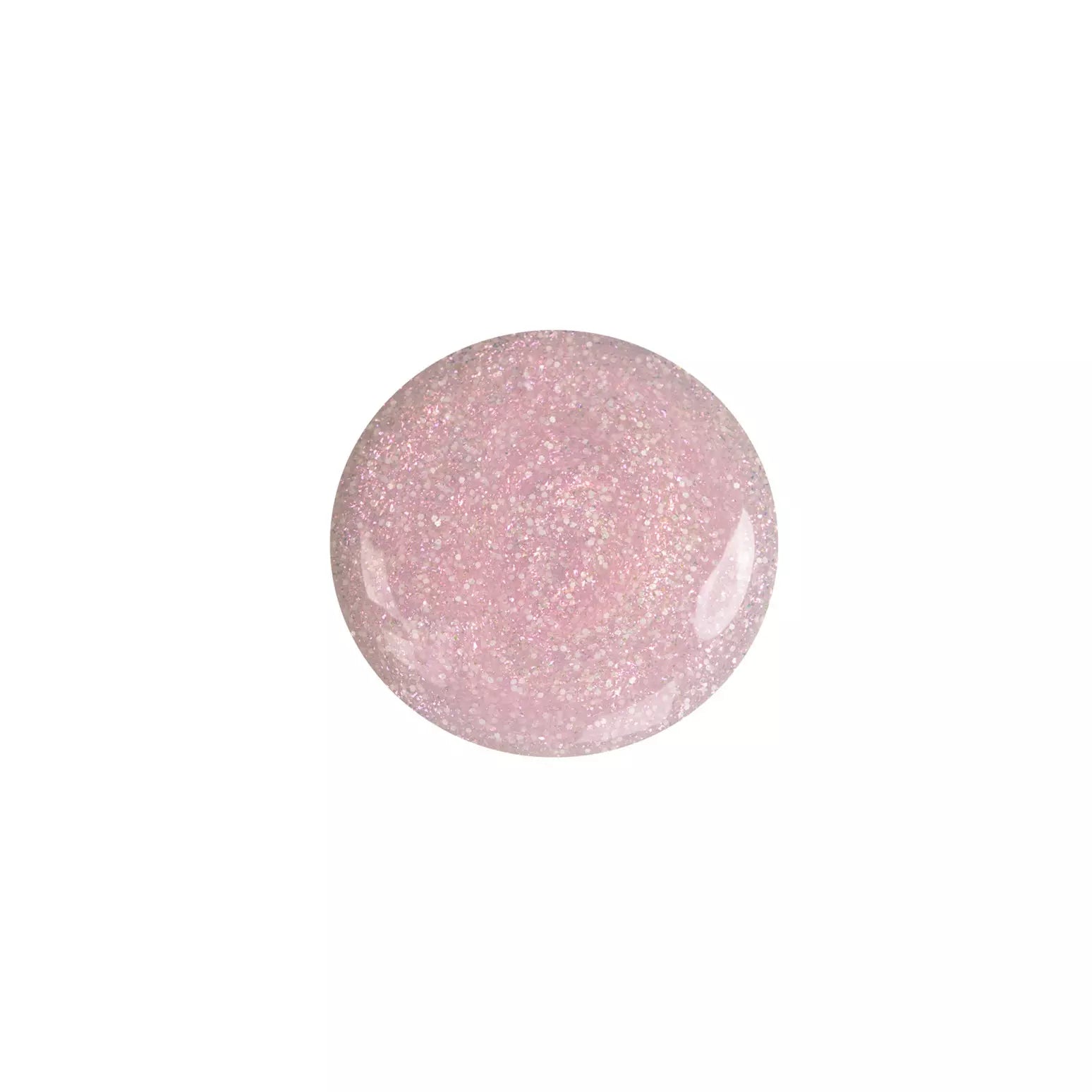 Vernis à ongles enfant rose à paillettes 