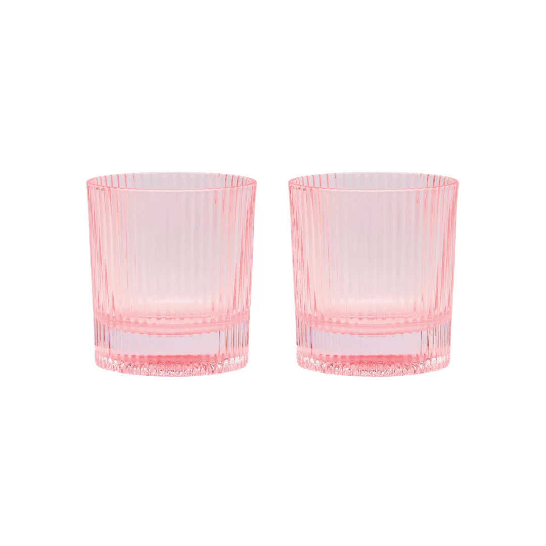 Verre à eau scout blush