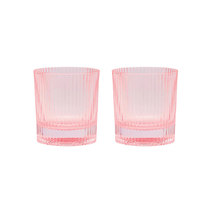 Verre à eau scout blush