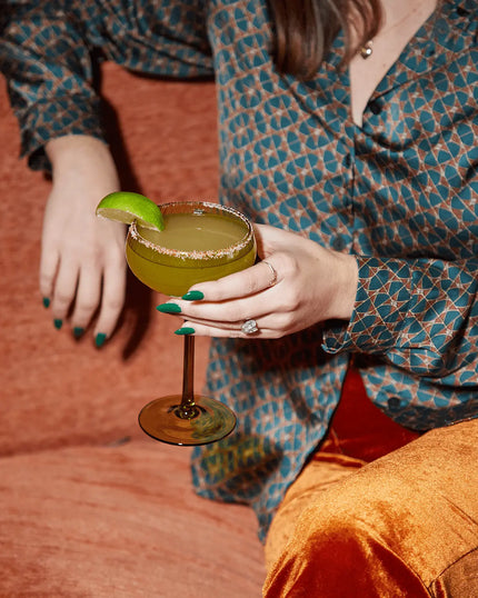 Verre coupe olive Lou 