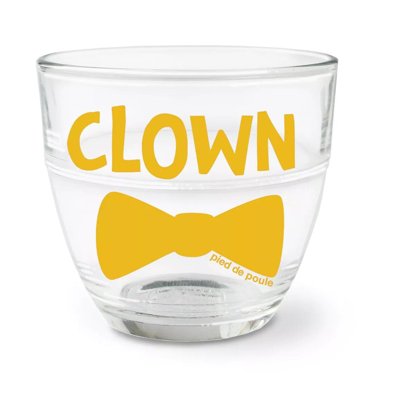 verre clown