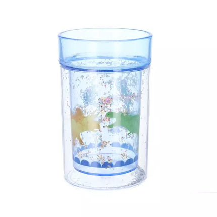 Verre à paillettes dino