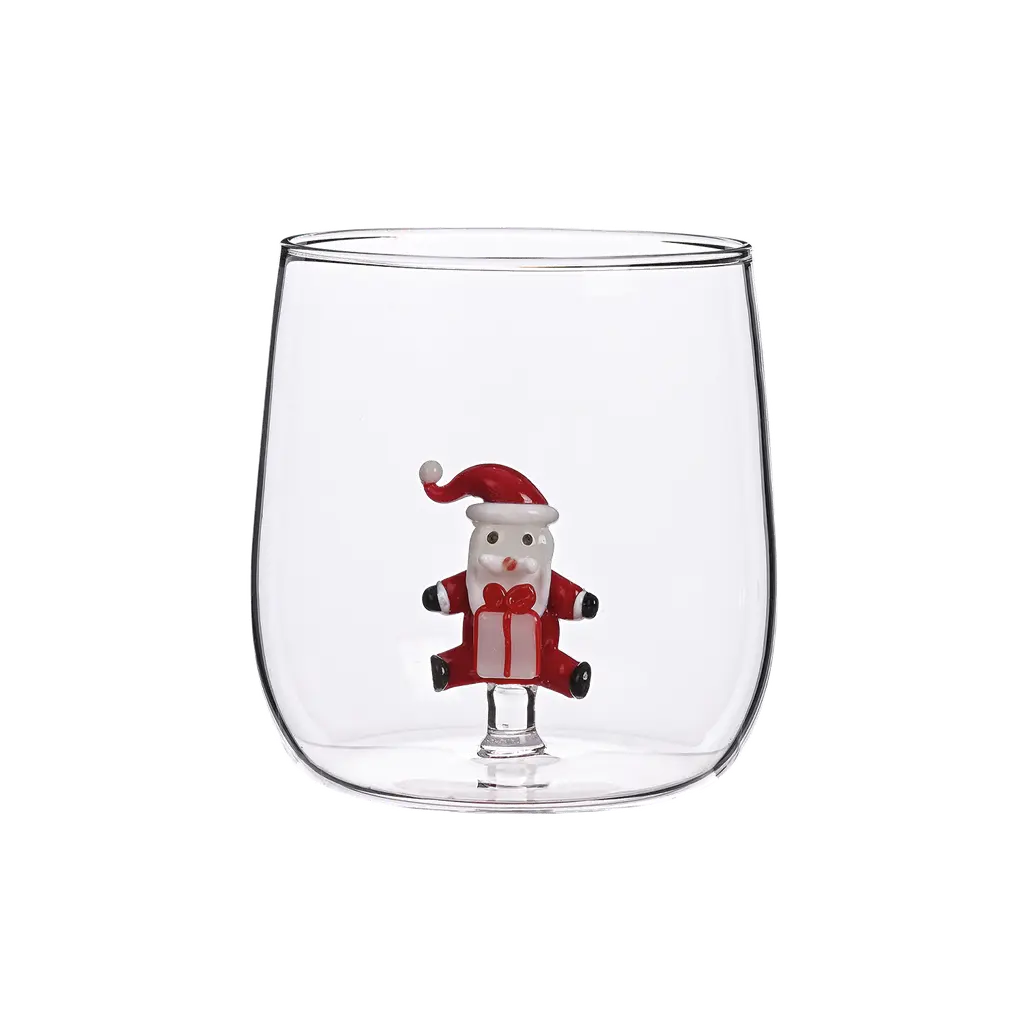 Verre avec Père Noël