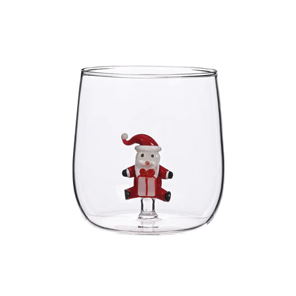 Verre avec Père Noël