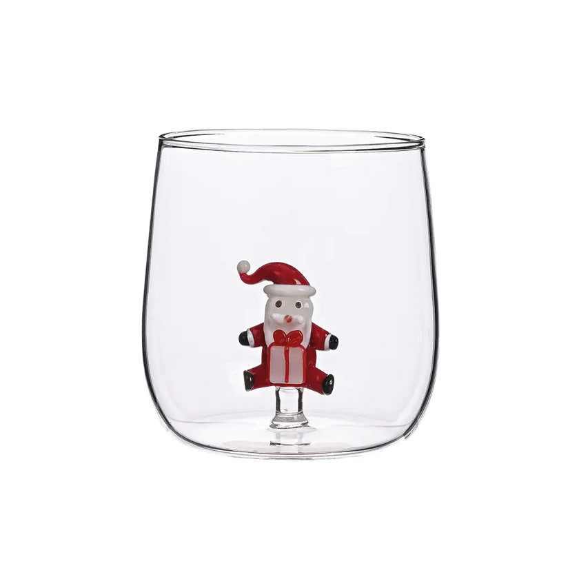 Verre avec Père Noël