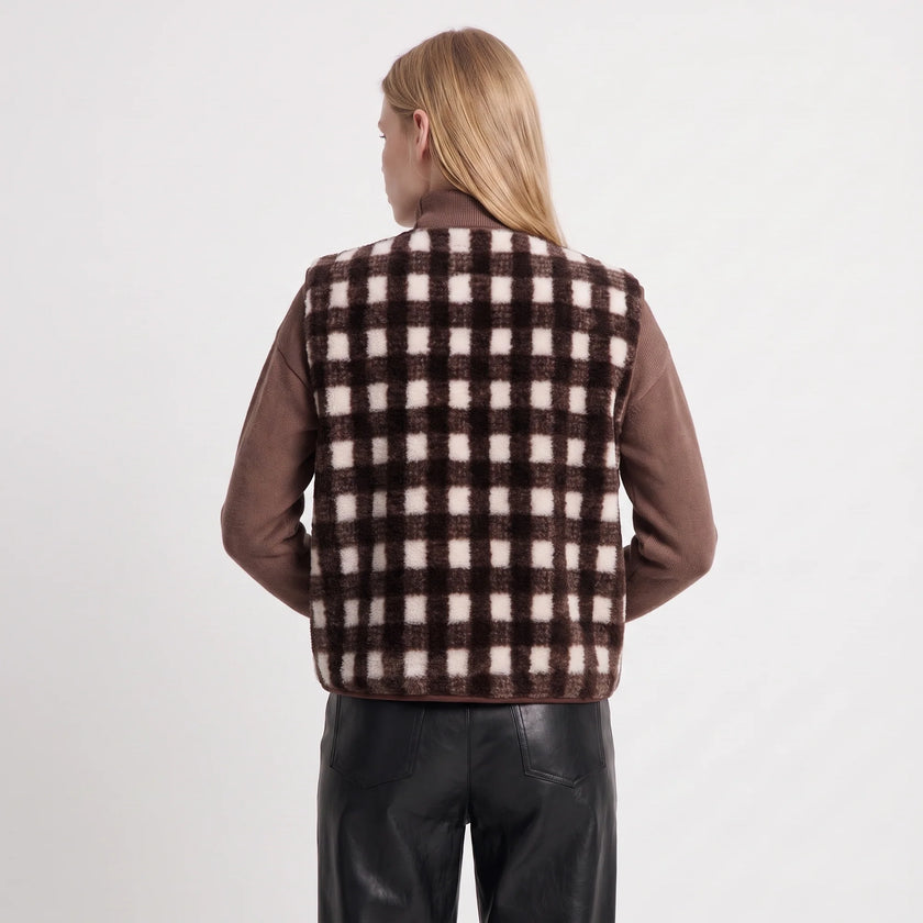 Veste sans manches iserie Artlove