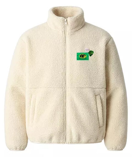 Veste sherpa naturel Newtone
