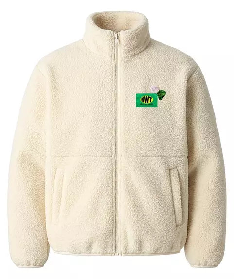 Veste sherpa naturel Newtone