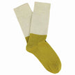 Chaussettes ESCUYER - LUREX BLOCK - YELLOW
