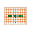 affiche bonjour