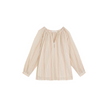blouse rayure beige
