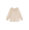 blouse rayure beige