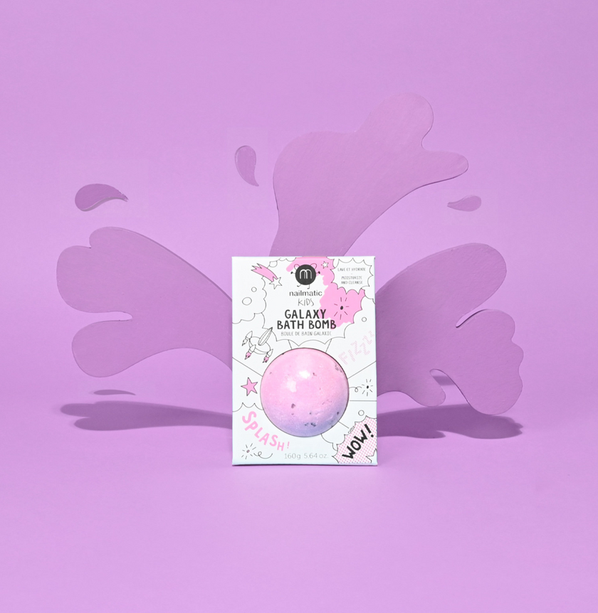 bombe de bain rose cosmic