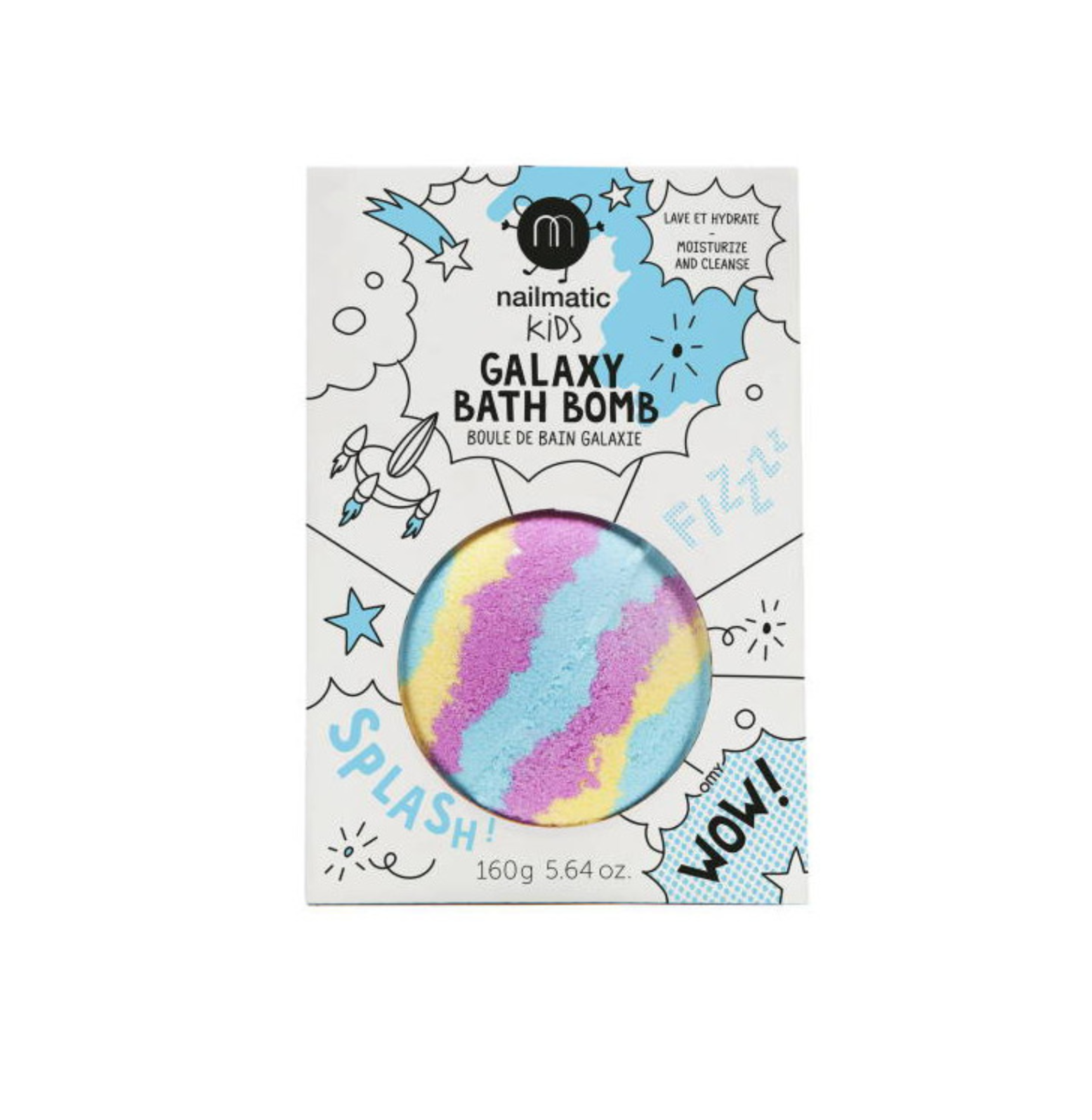 Bombe de bain galaxy bomb nailmatic