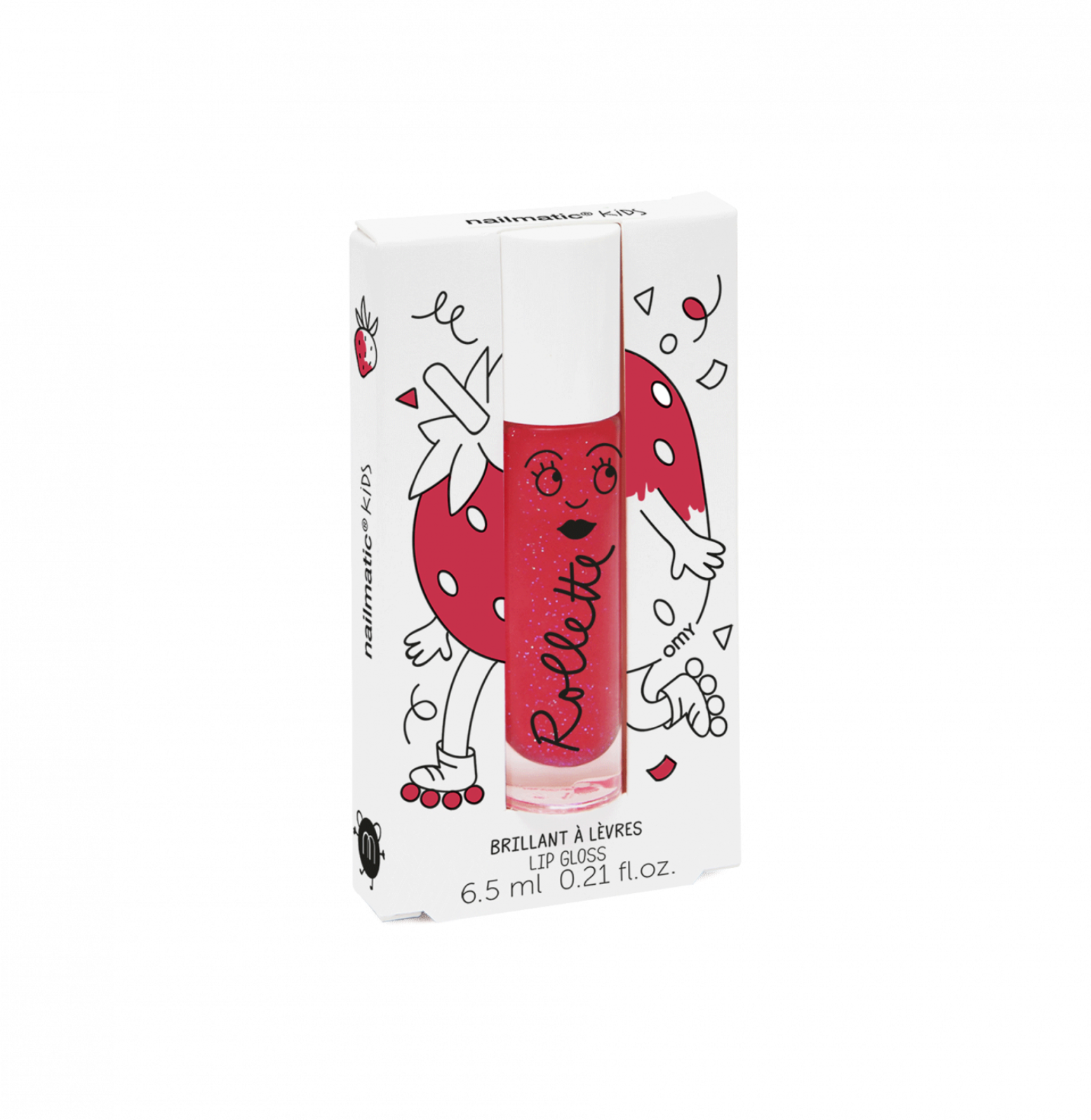 brillant a lèvres fraise nailmatic