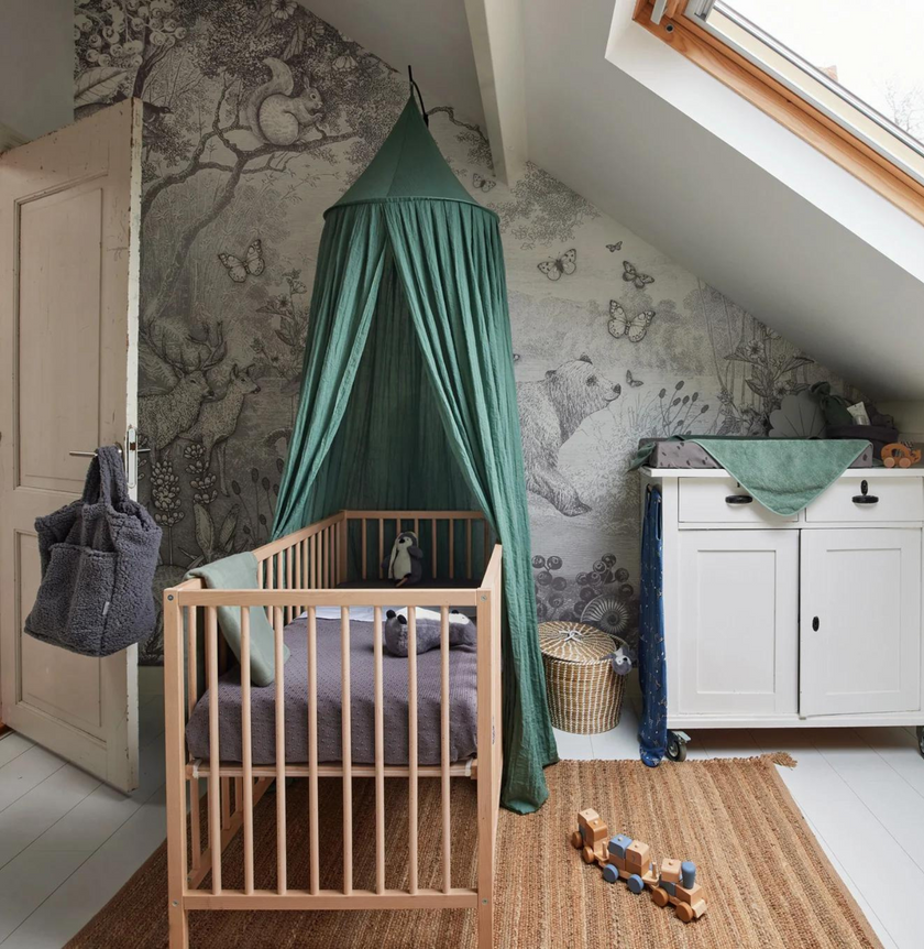 grand ciel de lit ash green