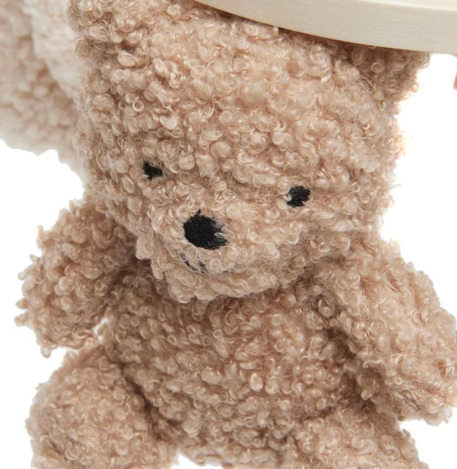 mobile teddy bear biscuit et naturel